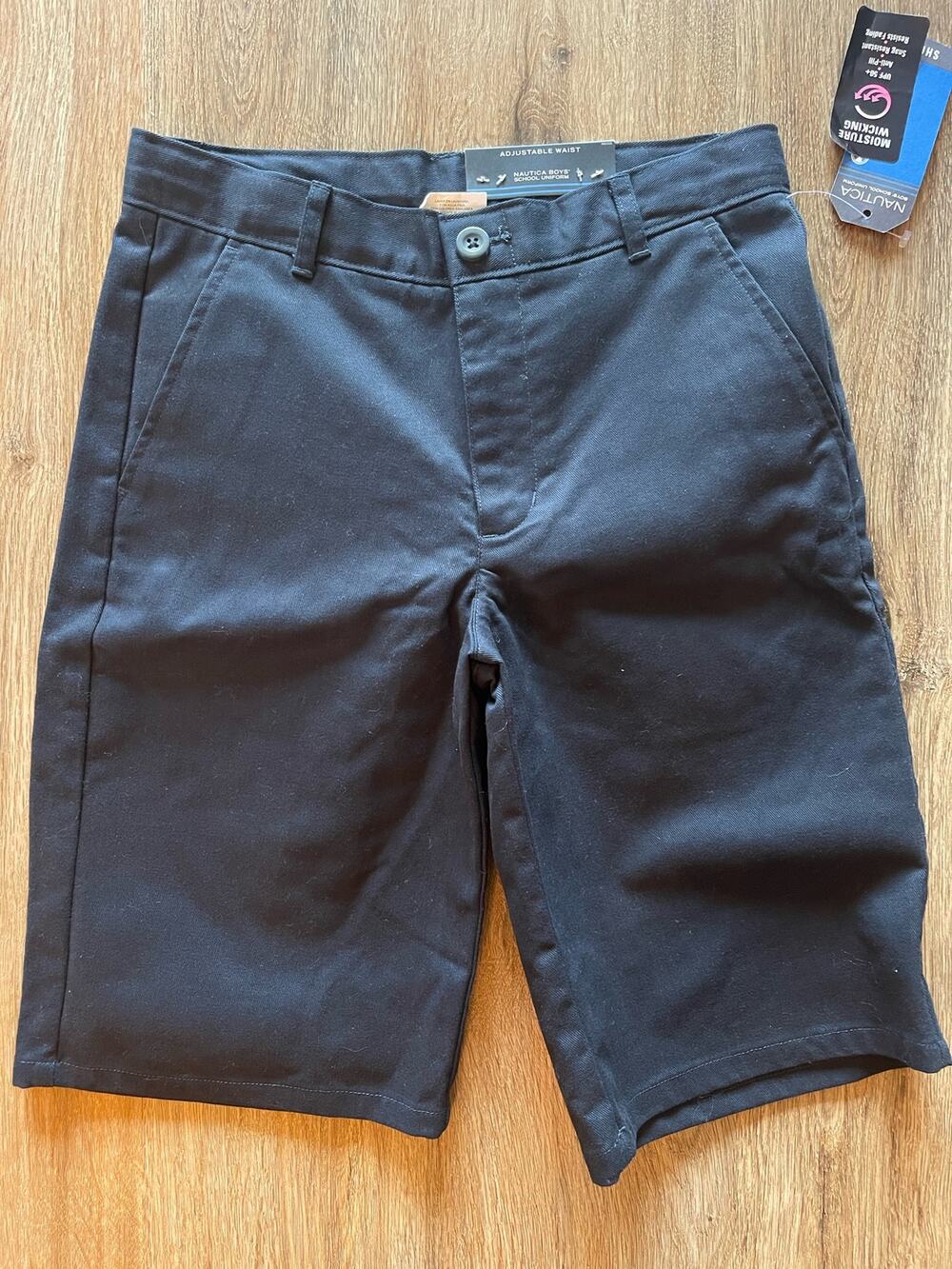Nautica Boys School Uniform Navy Blue Shorts Size 12 Regular